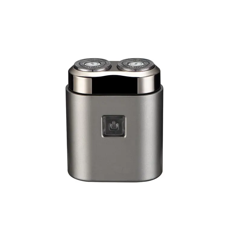 Portable Mini USB Rechargeable Shaver for Men Cordless Electric Trimmer with Waterproof Shaving Head for Face Car Hotel Use