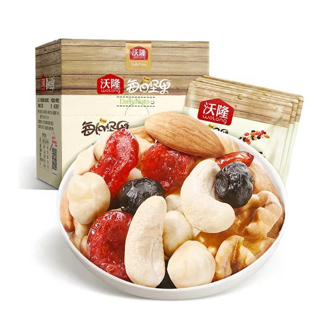 Chinese Daily Mixed nuts package 175g nuts snacks and dried fruits