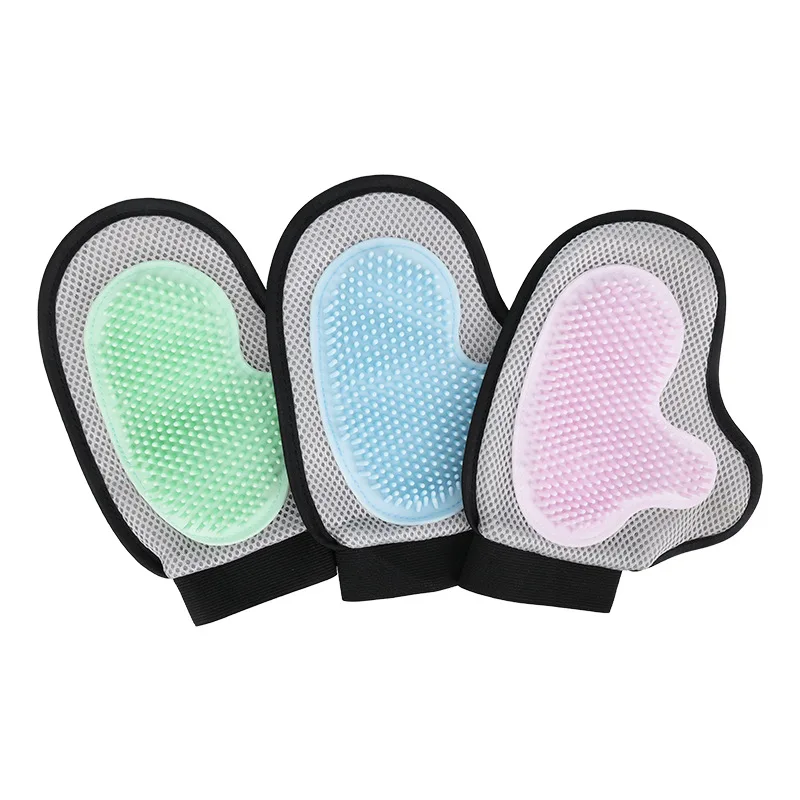 Wholesale Multifunction Cat Hair Cleaning Glove Dog Grooming Glove Pet Hair Remove Deshedding Brush Glove