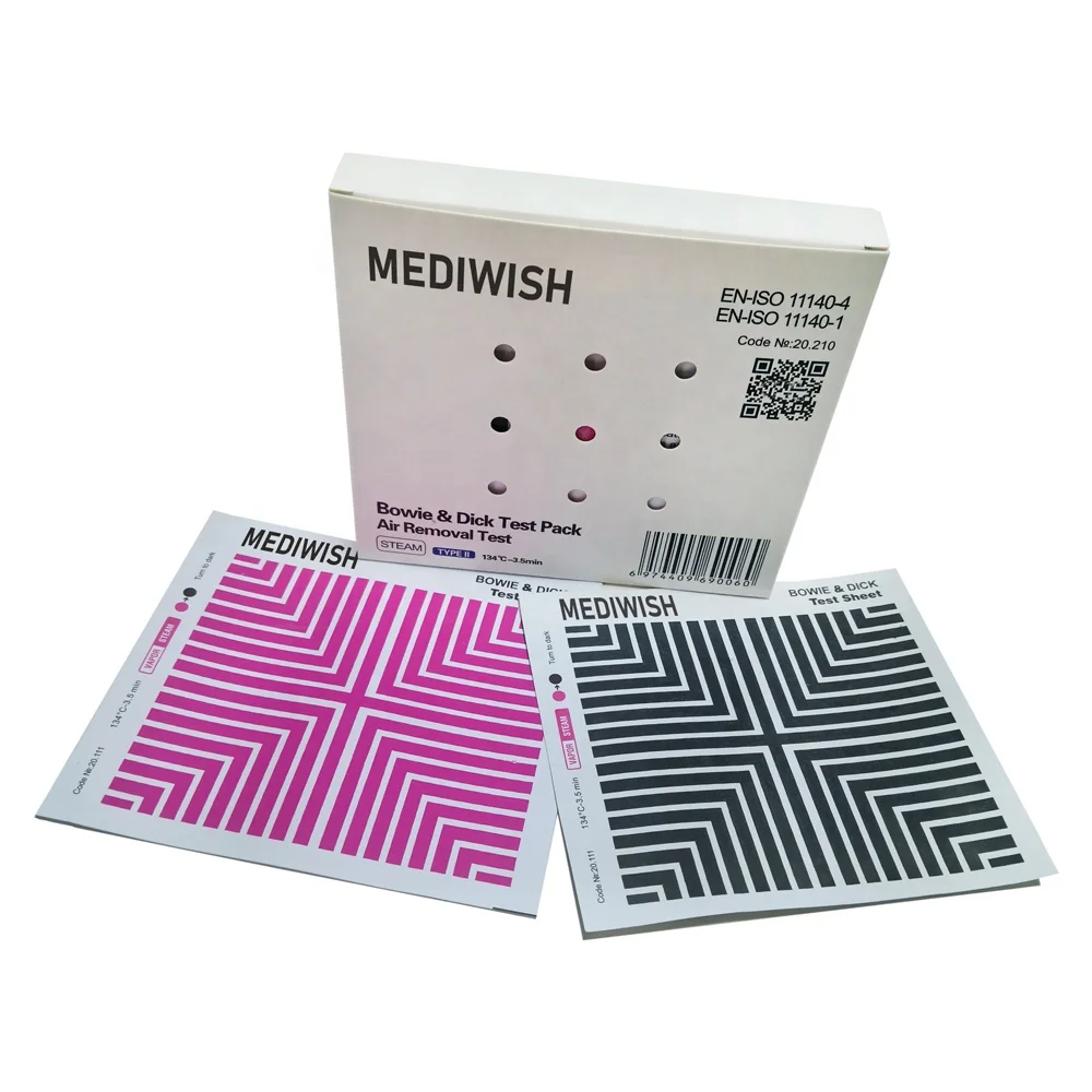 Disposable Teste Bowie Dick For Autoclave