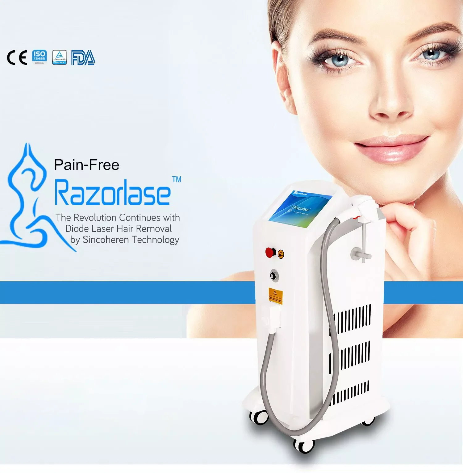 Factory Price High Quality Diode Laser 808 Diode Laser Hair Removal Machine Rejuvenation Beauty Equipment Machine