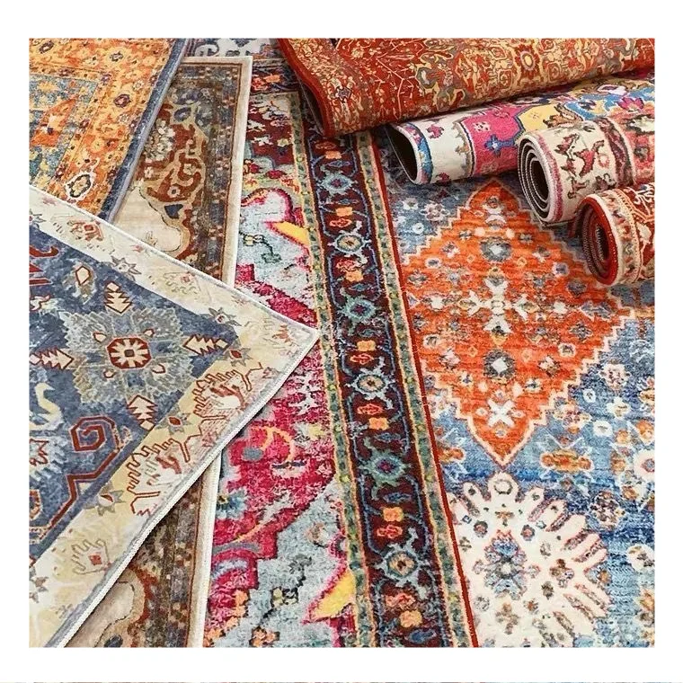 Persian Design With Crystal Velvet Carpet Persian Design Carpet For Living Room Floor Rugs