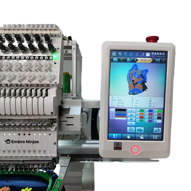 Автоматическая цифровая вышивальная машина Embro Ninjas A15 1200 об/мин