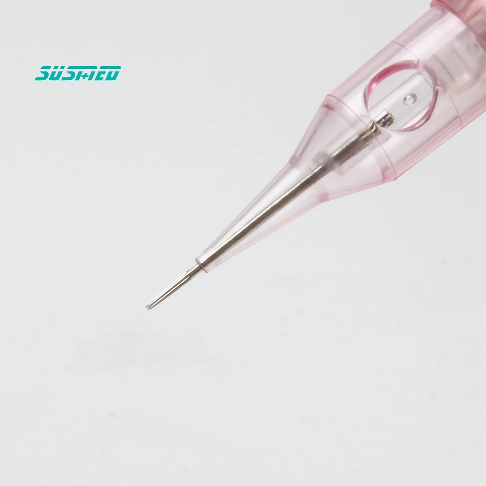 OEM Logo Box Stainless Steel Disposable Membrane Sterilized SMP Permanent Makeup Magnum Tattoo Needle Cartridge