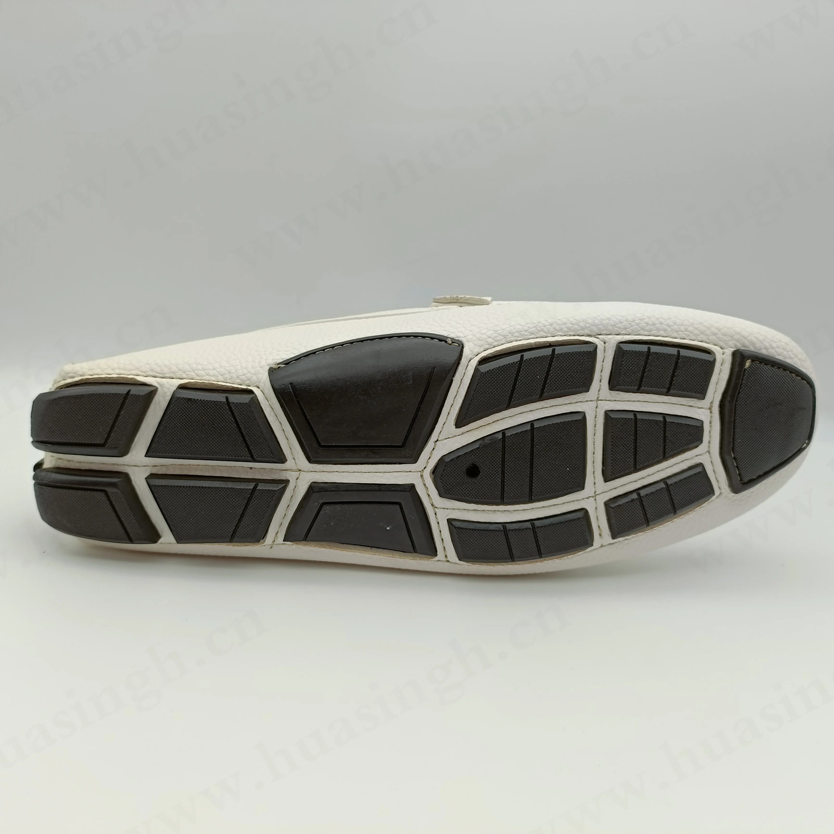 CCW,top level embossed leather upper white peas shoes popular in Spain no shoelace style handmade fashion moccasion shoes HSW072