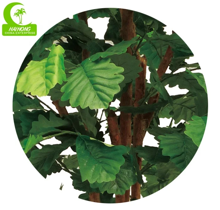 guangzhou HAIHONG artificial plant decorative 180cm oak tree for garden landscaping