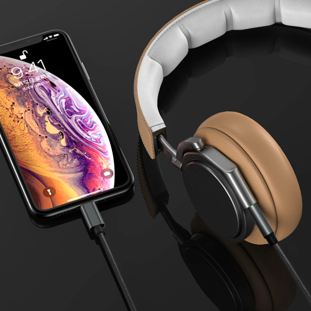 Custom  2.9mm Aux Adapter Jack MFI Cable Quick 3.0 A 3A 5A And Data Cable Micro Usb Cabel Charger Cable