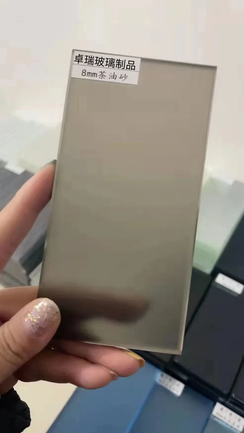 3mm 4mm 5mm 6mm bronze acid etching acid etched glass designs decorative frosted glass price  shower door low iron ultra clear