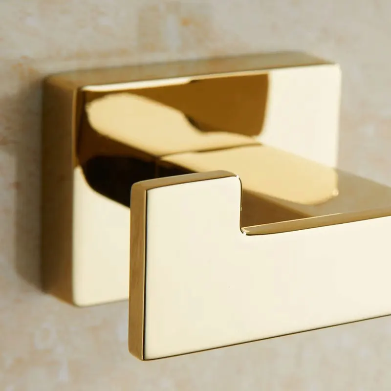 Copper zinc bathroom Sturdy stylish hook bathroom pendant towel coat hook rack