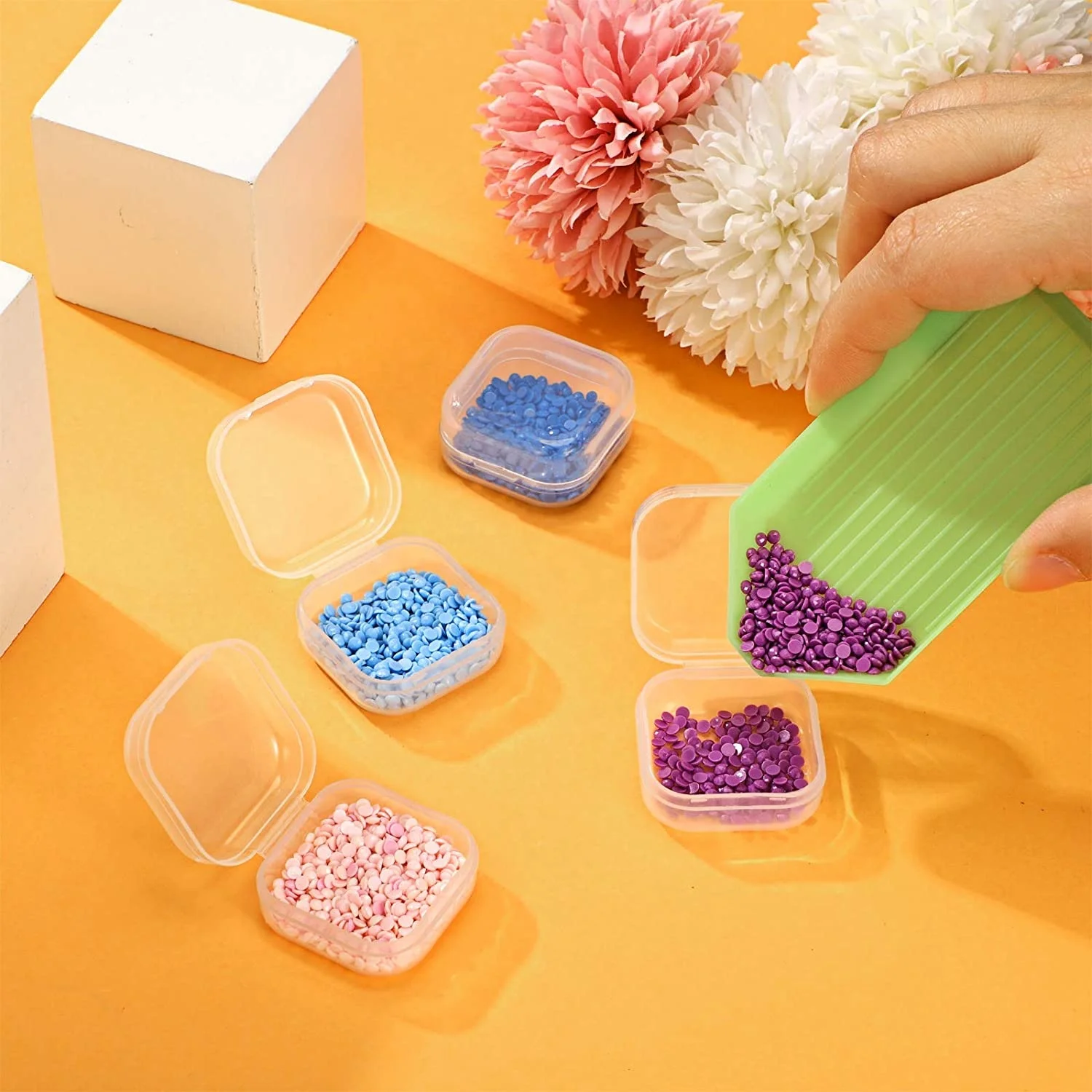 Plastic Mini Packaging Box Transparent For Storing small products