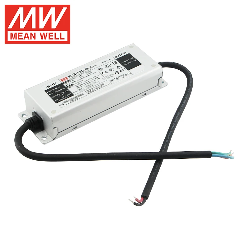 MEAN WELL XLG-150-M-A Active PFC Function Class 2 power unit Metal Case IP67 Led Driver