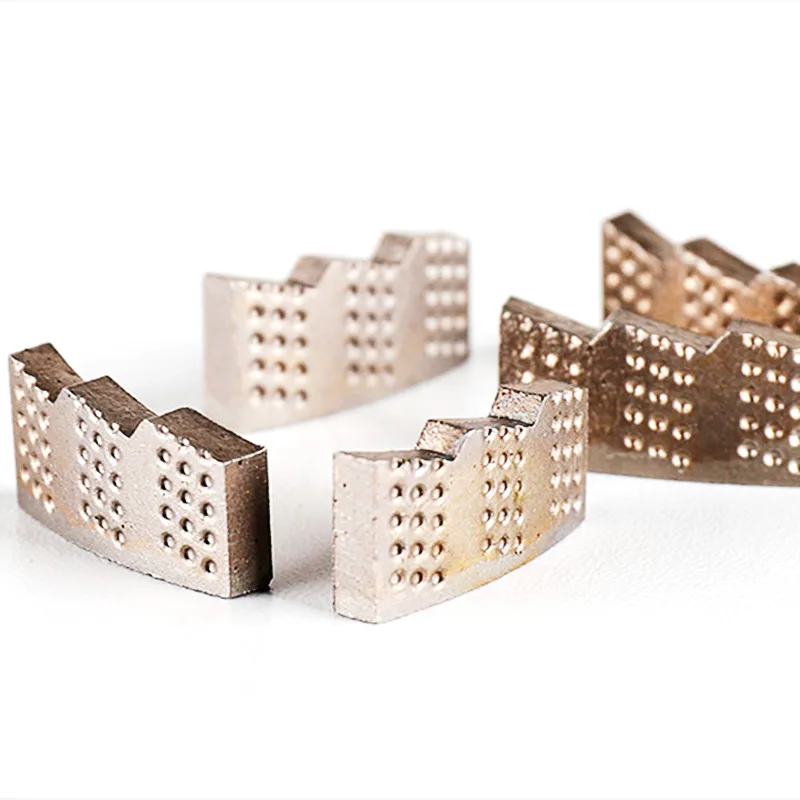 high quality factory price wet core drilling cutting reinforced concrete core crowns diamond segment