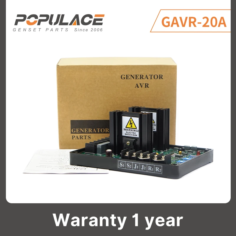 Populace High Quality Generator AVR GAVR-20A for Sale with 1Year Warranty