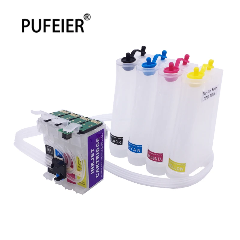 T2521-T2524 T252XL1 СНПЧ системы с ARC чип 252XL для Epson WF3620 WF3640 WF7610 WF7620 WF7710 WF7720 WF7210