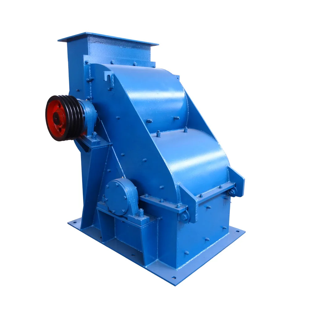 High quality 800*800MM Mobile double rotor hammer crusher