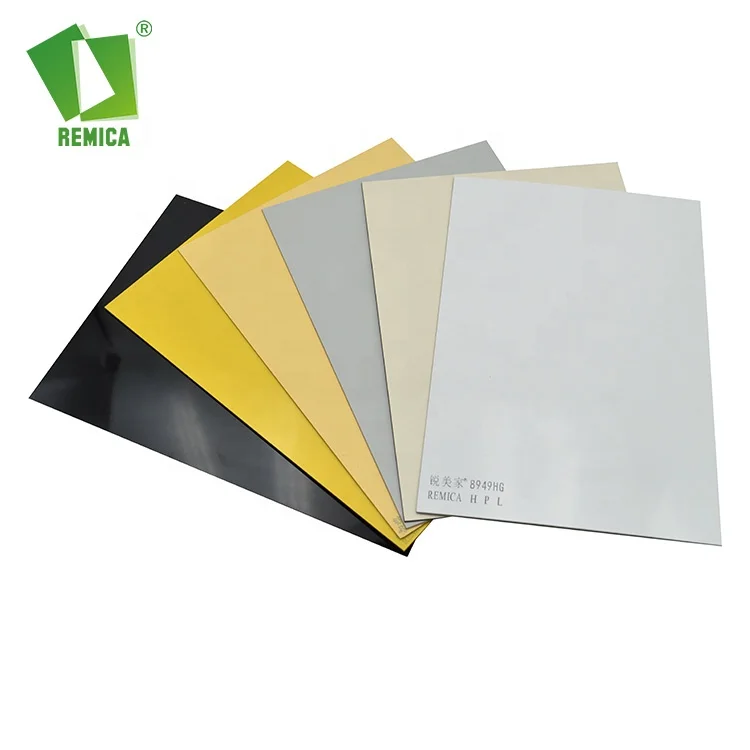 Formica Solid Colors HPL 1mm HPL Laminate Sheet High Gloss Laminate Sheet