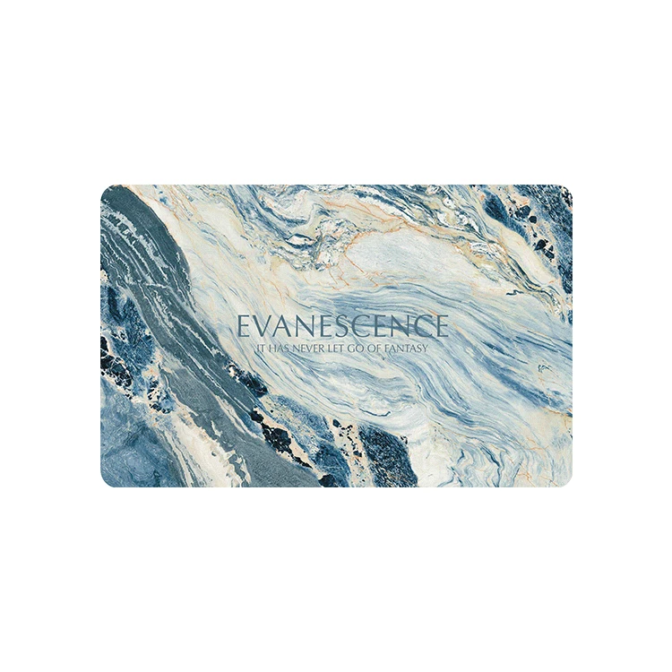 Free sample pattern custom absorbent rubber quick drying home living room kichen bath products rug non slip stone bath mat