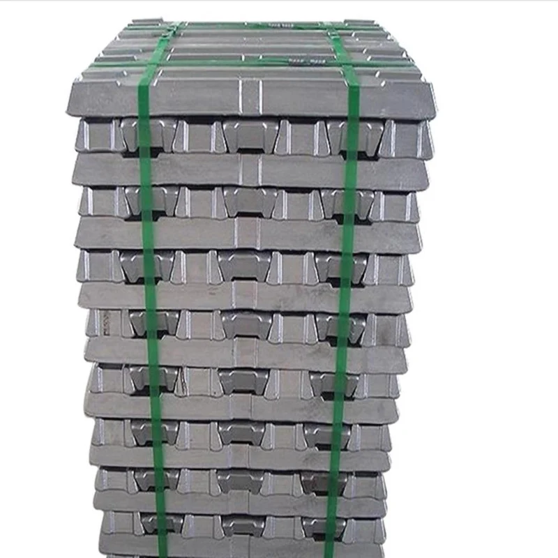Manufacturer Zinc Ingot 98.7%-99.995% Zn (Min) Wooden Case Packing Details Zinc Alloy Ingot