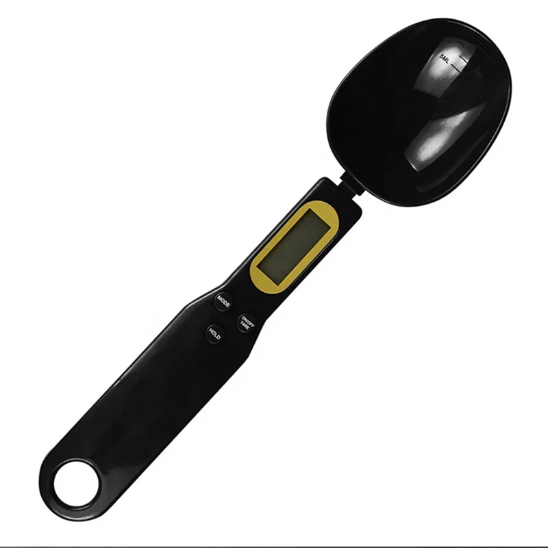 Food Grade Plastic Type Digital Spoon Scale With LCD Display 500g 0.01g Kitchen Food And Salt Weighing