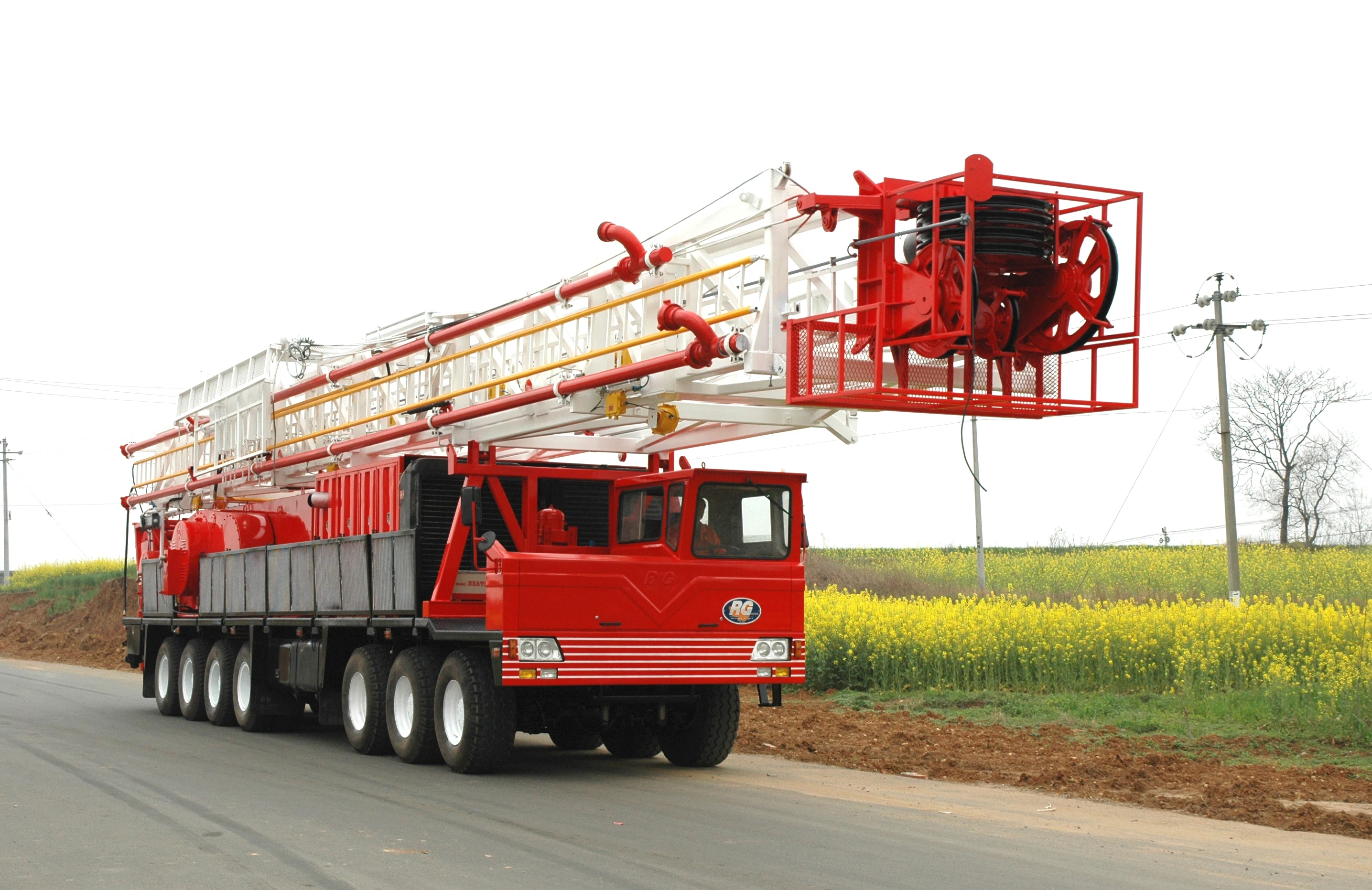 RG Truck Mounted Oil Well Drilling Rig Workover Rig
