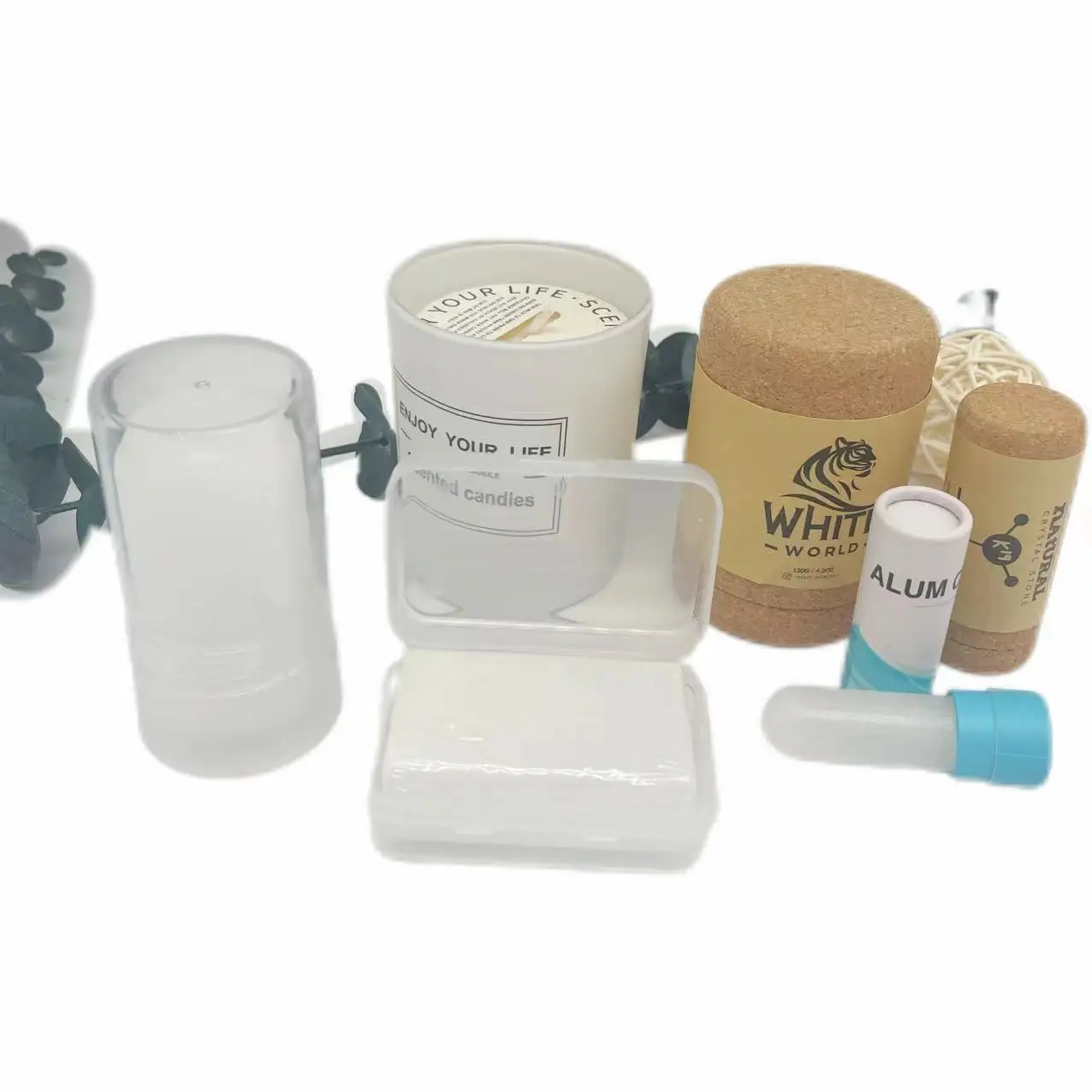 OEM Natural Body Stone Crystal Alum Stick Deodorant 25g 60g 120g