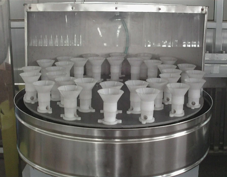 Semi Auto Bottle Washing Machine External Small Bottle Washing Machine