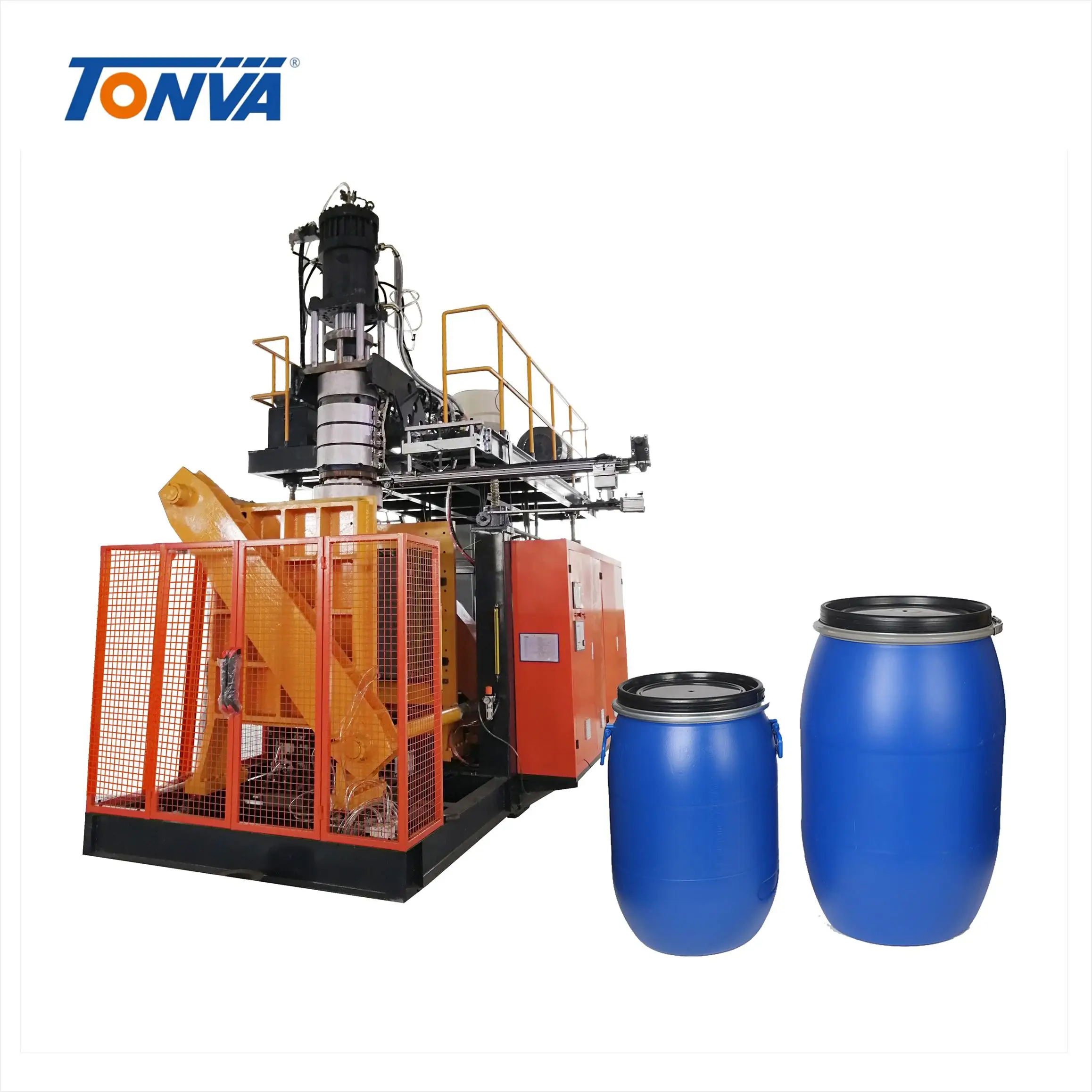 220L plastic drum extrusion blow molding machine