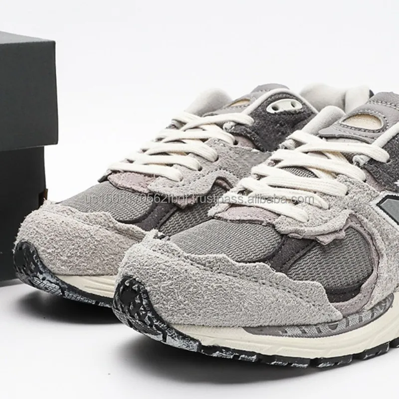 Wholesale custom shoes with logo Leather Retro Women Casual Shoes brand master quality shoes Nb 2002r Walking Running Sports