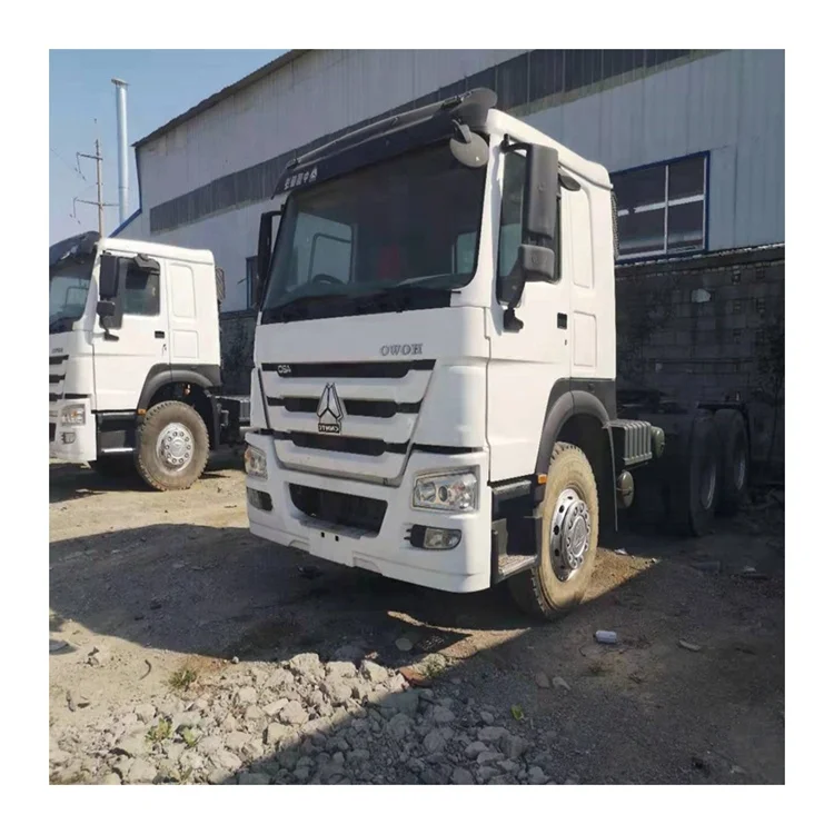  Б/у дизельный двигатель 375HP прицеп грузовик Howo 6x4 трактор