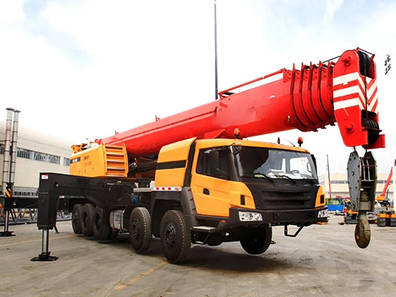 100 т Автокран STC1000 используется тонный мобильный кран вездеход для строительных работ
