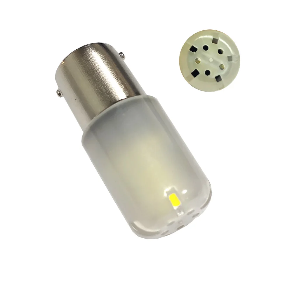  Дешевая Светодиодная лампа P21W 1157 P21/5W BAY15D Led 1156 BA15S 18SMD 3030 чип супер яркая автомобильная заднего хода 12