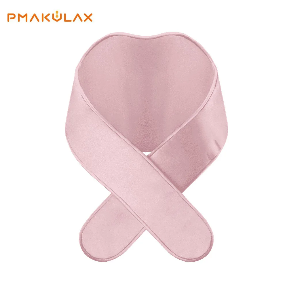 PMAKULAX Pure Silk Graphene Heating Neck Warmer Pad with USB Interface