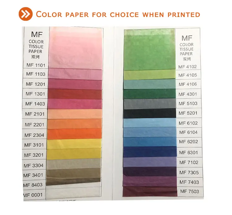  High Quality Packaging Black Logo Printing 17g White Shoes Tissue Paper