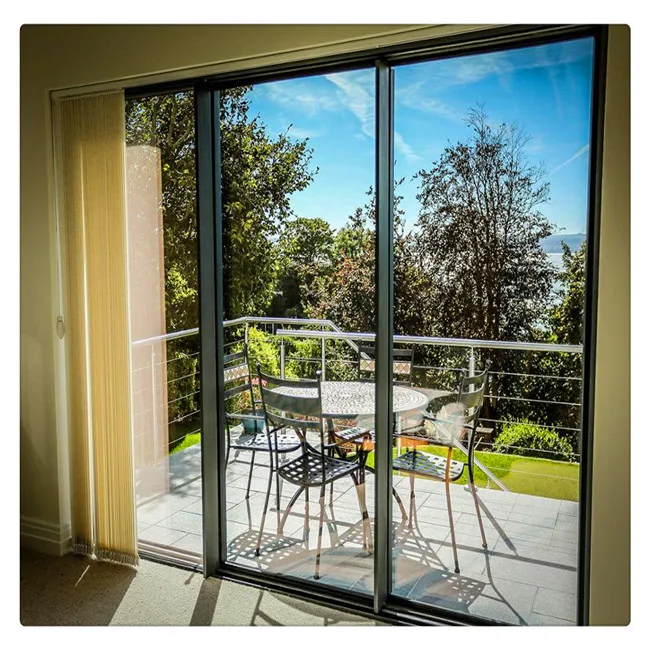 Latest Sliding Door Aluminum Profile Glass Door Sliding Aluminum