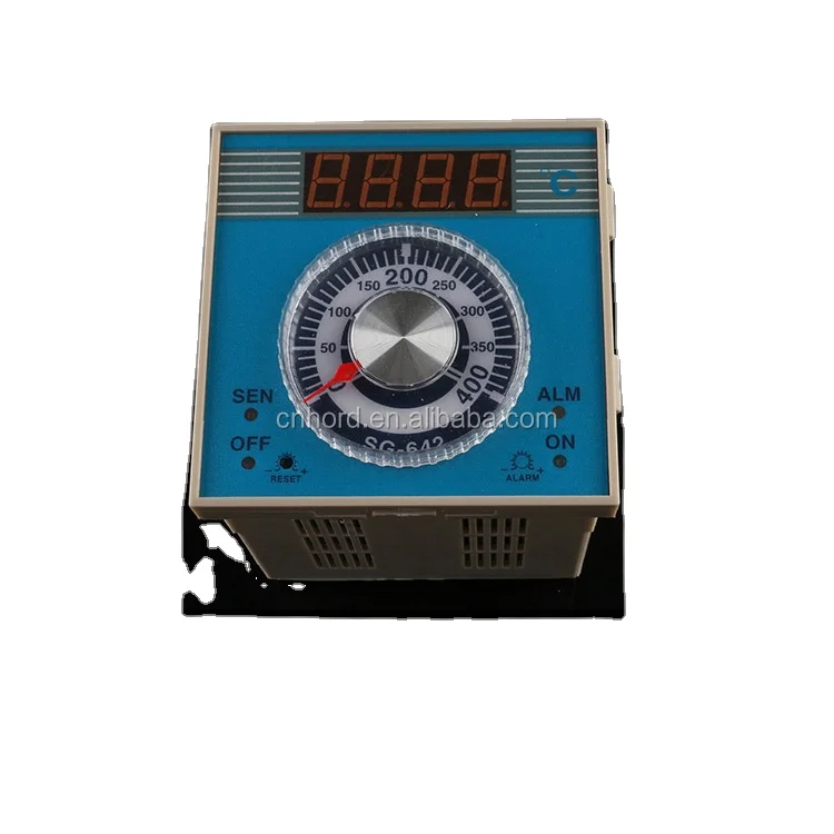 Dial setting number in dicating thermoregulator temperature controller SG-642