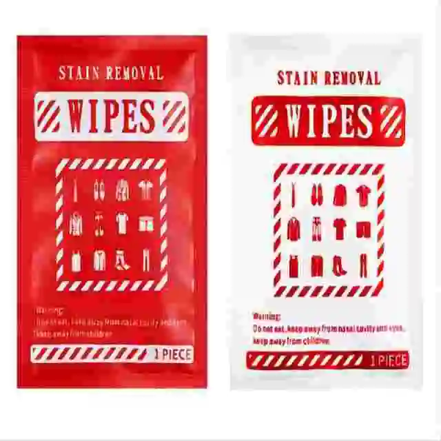 Wholesale Laundry Stain Remover Wipes Cleaning Wipes for Clothes Fabric Laundry Stain Carpet Baby Messy Eater