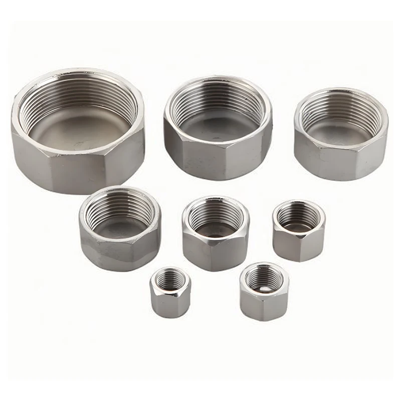 Hot Sale High Performance Cast Pipe Caps Zinc Plated Surface Treatment China Manufactured Quality Fittings for Power Systems