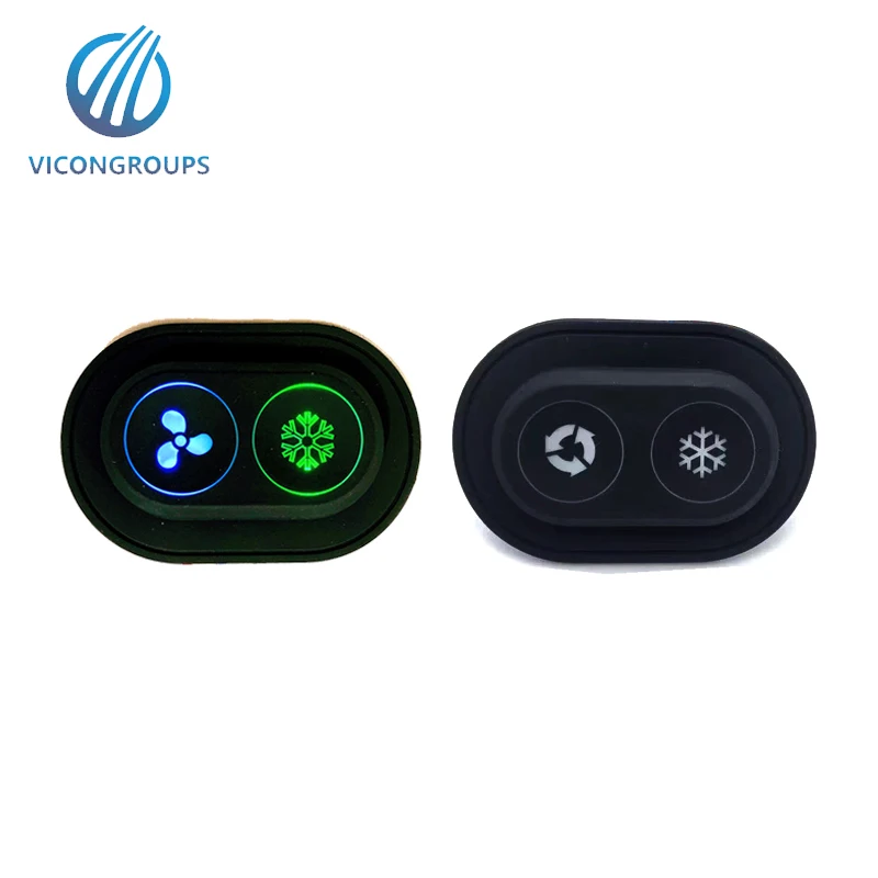 Термостат с регулятором температуры 12 В постоянного тока, переключатель с силиконовой кнопкой, переключатель контроля температуры