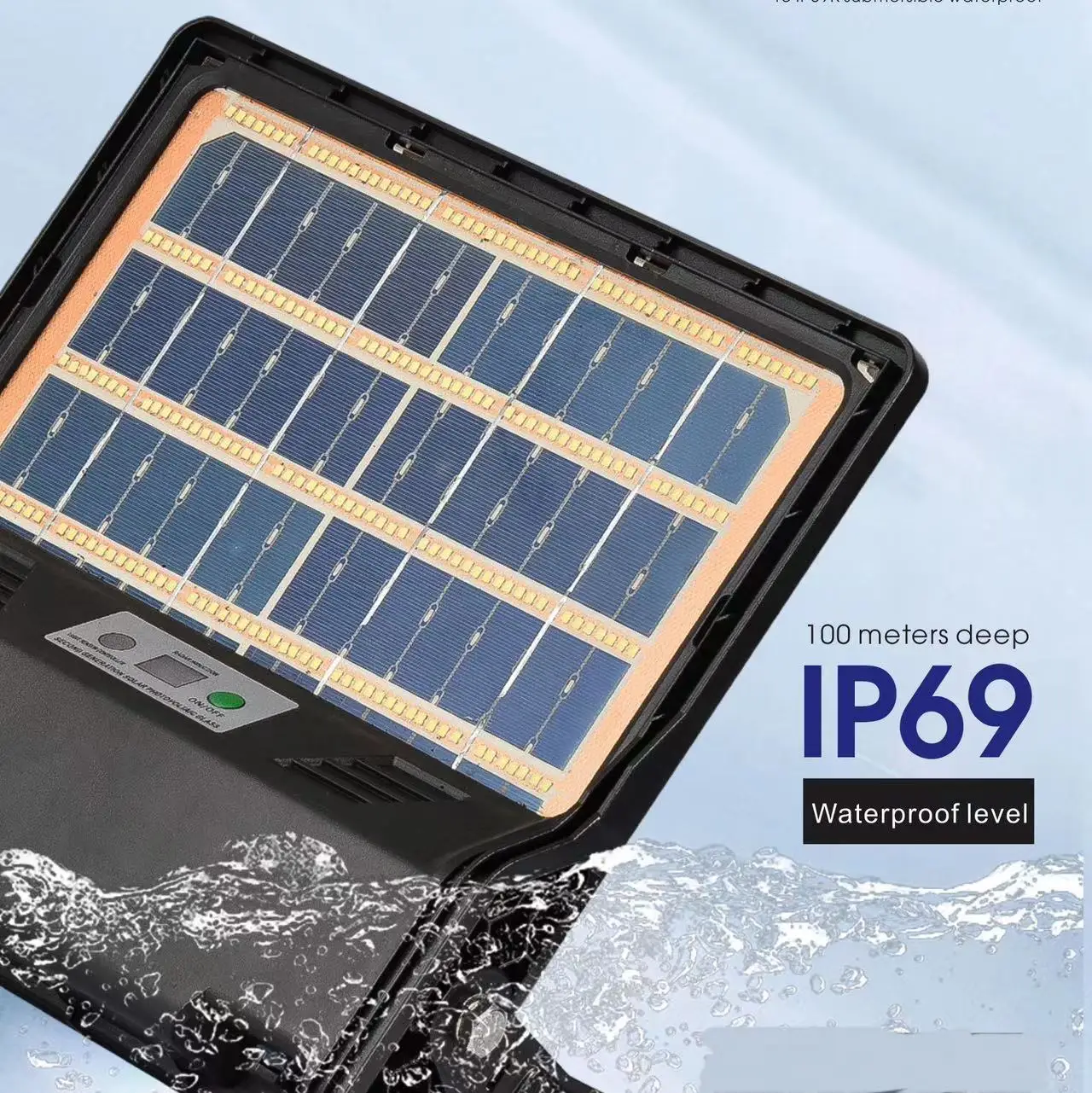 solar flood light led