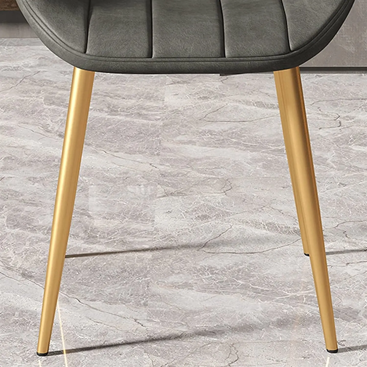 Оптовая продажа, современная мебель для столовой в скандинавском стиле, розовые бархатные дизайнерские стулья для ресторанов с металлическими ножками, стегой стул для отдыха