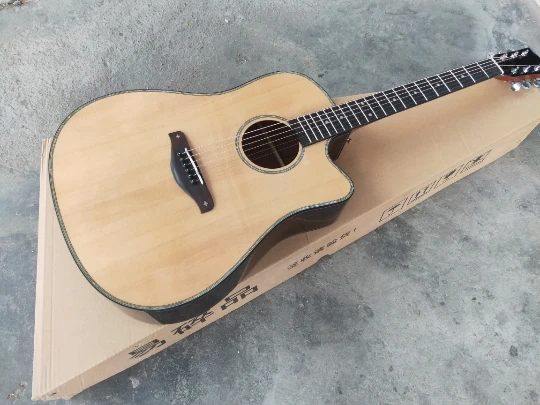 Weifang Rebon 41 inch Solid top acoustic guitar