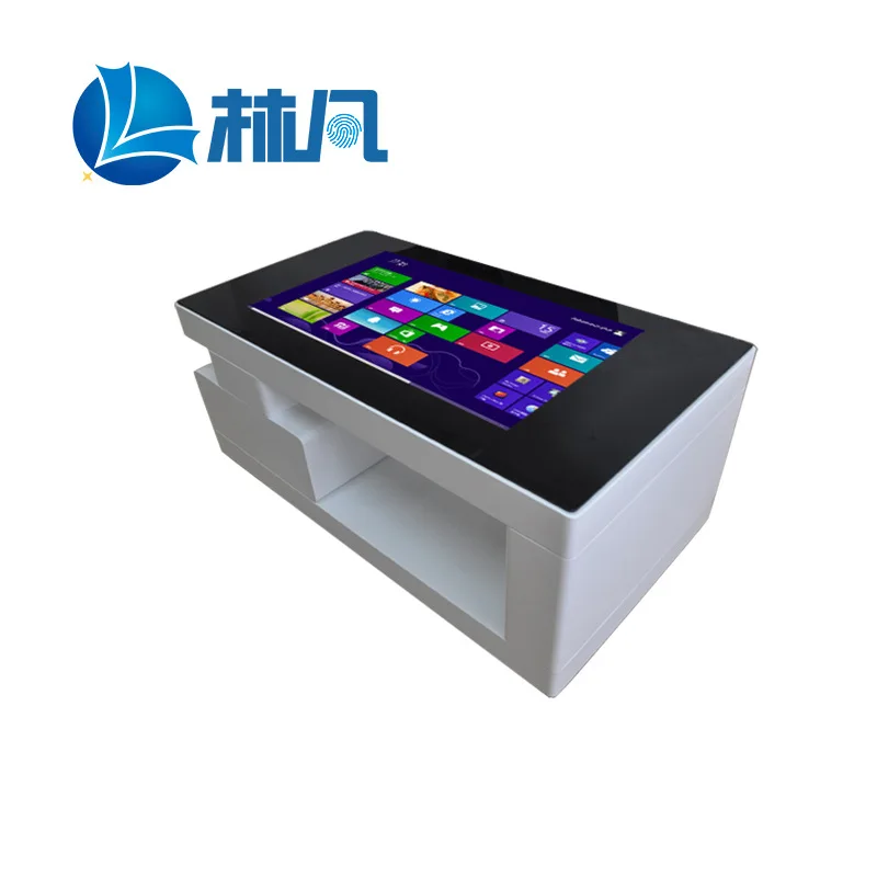 LCD Touch Screen Interactive Smart Table With Multitouch and Waterproof Table for Coffee Shop Restaurant