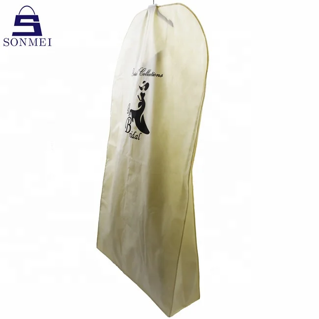 Large gusset heavy bridal gown clothes ivory dress bags garment