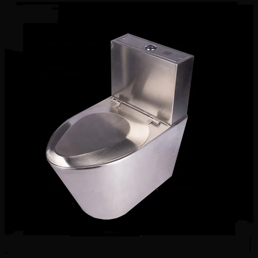Commercial Hotel Nightclub Bar Floor Mount Toilet Stainless Steel Toilet Bowl Manufacturer