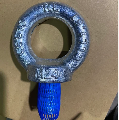 Rigging Hardware DIN580 Eye Bolt Carbon Steel Forged Galvanized Lifting Eye Bolt