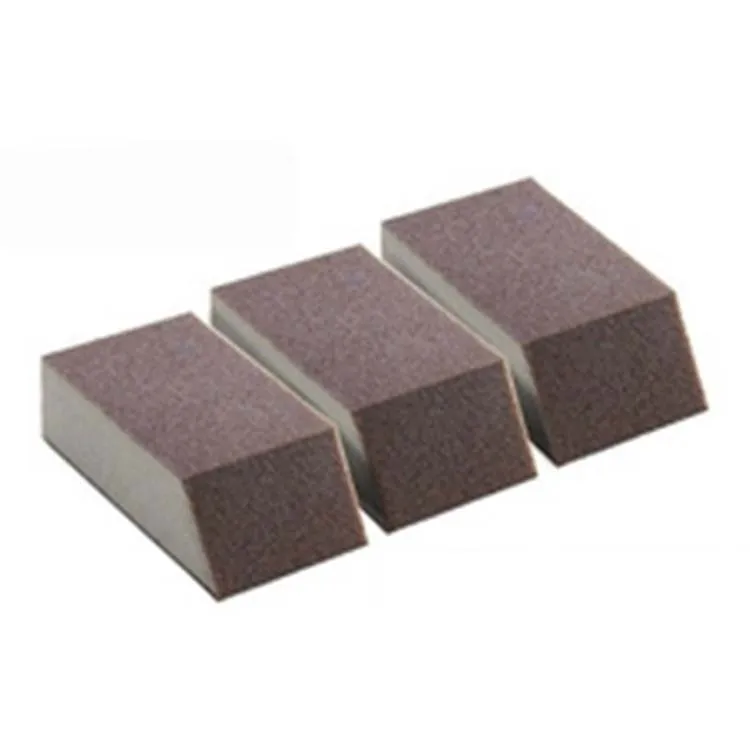 Best price Waterproof  diamond hand polish square sanding polishing sponge 120 grit  sand block  for drywall