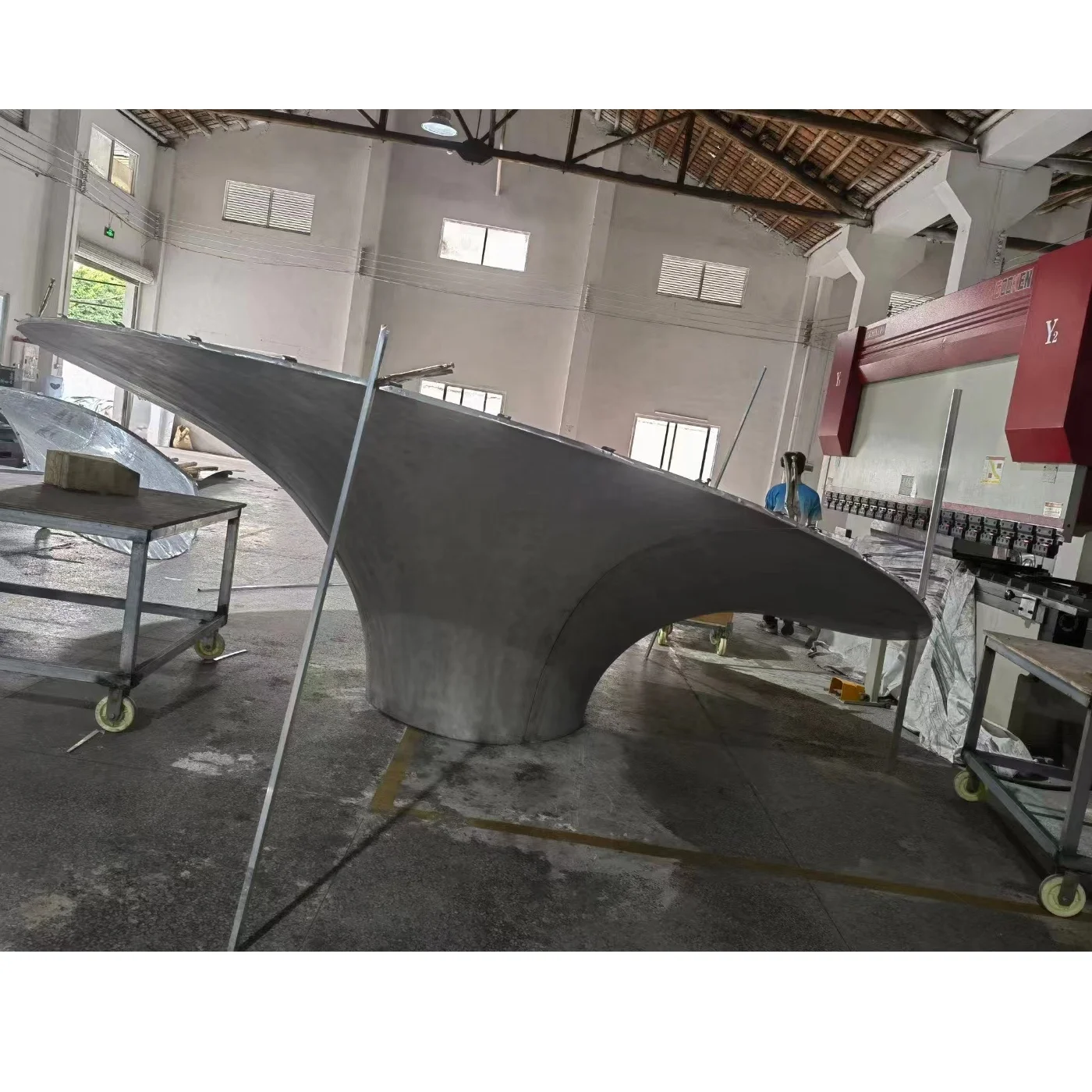 3D exterior aluminum facade panels for building wall projects