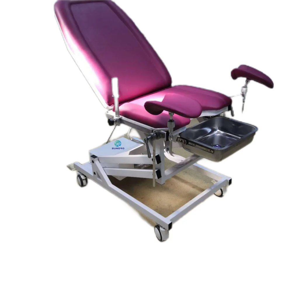 China made the best price of electric multifunctional examination bed gynecological delivery table