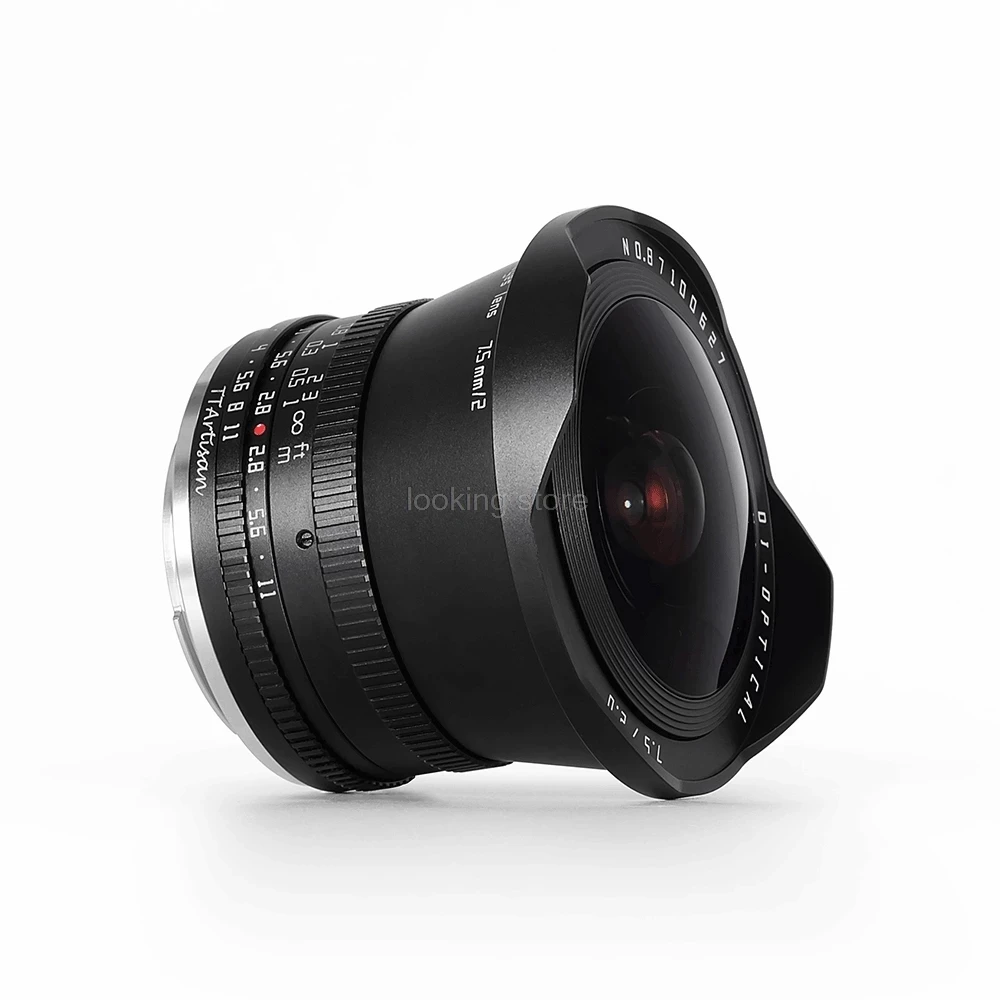  TTArtisan 7 5 мм F2.0 Увеличение Ручной фокус рыбий глаз камера объектив для Sony E Fuji X Canon M/R M4/3 Nikon Z Leica L Камера