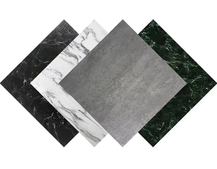 indoor floor vinyl tile marble grain waterproof PVC flooring for home